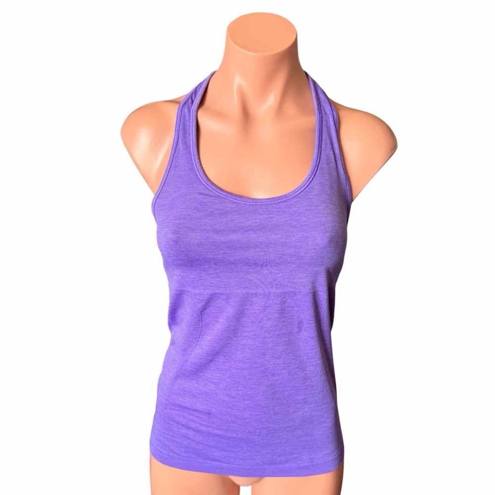Lululemon Ebb & Flow Racerback Tank Power Purple size 6 - Picture 11 of 12